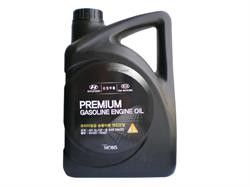 Моторное масло полусинтетическое "Premium Gasoline 5W-20", 4л
