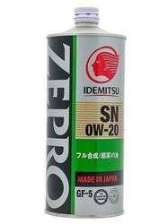 Моторное масло синтетическое "Zepro Eco Medalist 0W-20", 1л