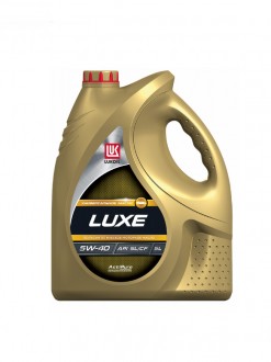 Моторное масло полусинтетическое "Люкс 5W-40", 5л
