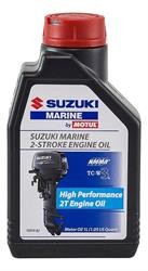 Моторное масло полусинтетическое "Suzuki Marine 2T", 1л