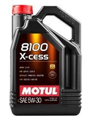 Моторное масло синтетическое "8100 X-CESS 5W-30", 4л