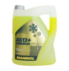 Антифриз 5л. 'Advanced Antifreeze AG13+ -40°C', желтый