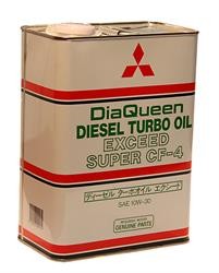 Моторное масло минеральное "DiaQueen Diesel Super CF 10W-30", 4л