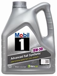 Моторное масло синтетическое "Mobil 1 x1 5W-30", 4л