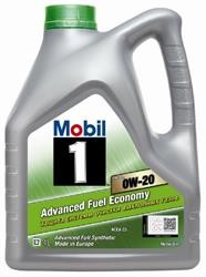 Моторное масло синтетическое "Mobil 1 ESP X2 0W-20", 4л