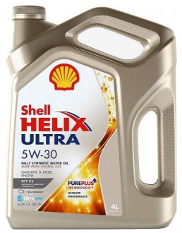 Моторное масло синтетическое "Helix Ultra ECT C3 5W-30", 4л