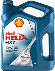 Моторное масло полусинтетическое "Helix HX7 10W-40", 4л