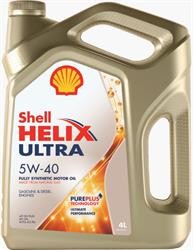 Моторное масло синтетическое "Helix Ultra 5W-40", 4л
