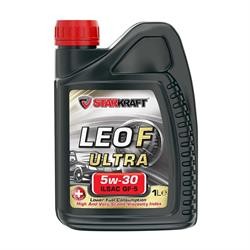 Моторное масло синтетическое "LEO F-Ultra 5W-30", 1л