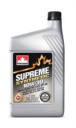 Моторное масло синтетическое "Supreme Synthetic 10W-30", 1л