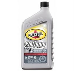 Моторное масло синтетическое "Platinum Full Synthetic Motor Oil 10W-30", 0.946л