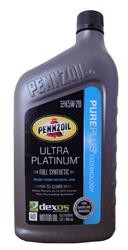 Моторное масло синтетическое "Ultra Platinum Full Synthetic Motor Oil (Pure Plus Technology) 5W-20", 0.946л