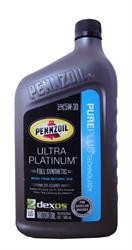 Моторное масло синтетическое "Ultra Platinum Full Synthetic Motor Oil (Pure Plus Technology) 5W-30", 0.946л