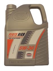 Моторное масло синтетическое "Pento High Perfomance 5W-30", 5л