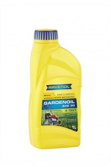 Моторное масло минеральное "4-Takt Gardenoil HD 30", 1л
