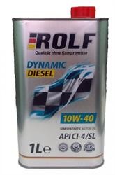 Моторное масло полусинтетическое "Dynamic Diesel 10W-40", 1л