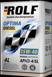 Моторное масло минеральное "Optima Diesel 15W-40", 1л