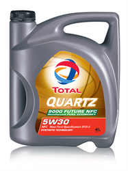 Моторное масло синтетическое "QUARTZ 9000 FUTURE NFC 5W-30", 4л