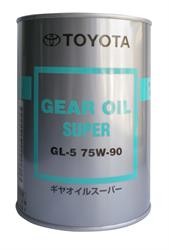 Трансмиссионное масло синтетическое "Gear Oil Super 75W-90", 1л