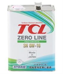 Моторное масло синтетическое "Zero Line Fully Synth Fuel Economy 0W-16", 4л