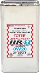 Моторное масло синтетическое "Астра робот HR-Sub Zero 0W-20", 4л