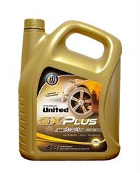 Моторное масло полусинтетическое "GX PLUS 5W-40", 4л