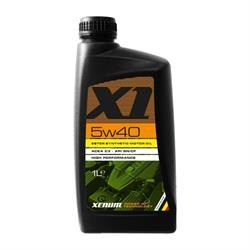 Моторное масло синтетическое "X1 5W-40", 1л