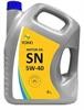 Моторное масло полусинтетическое "SN/CF 5W-40", 4л