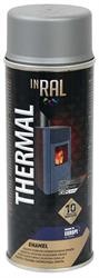 Краска термостойкая "THERMAL", алюмин. ral9006, 400мл